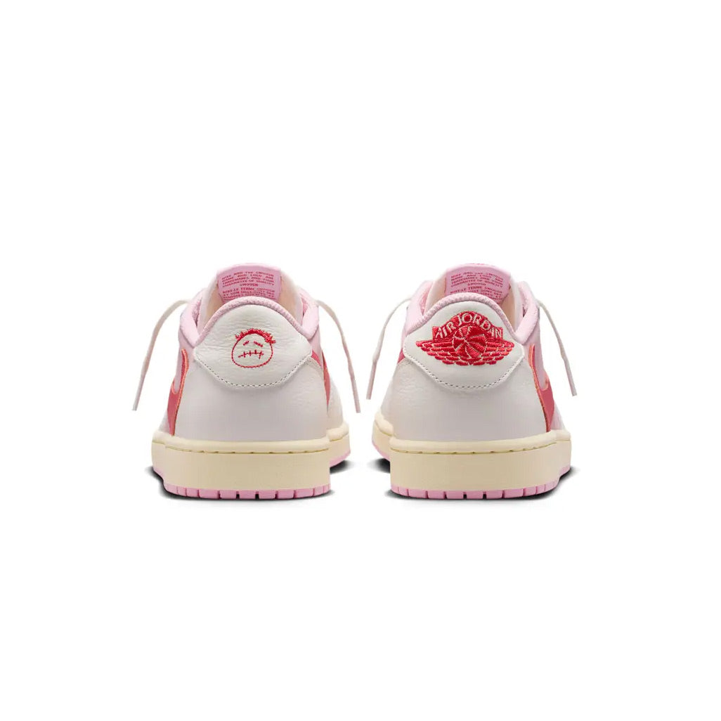 Air Jordan 1 Retro Low OG SP Travis Scott Sail Tropical Pink