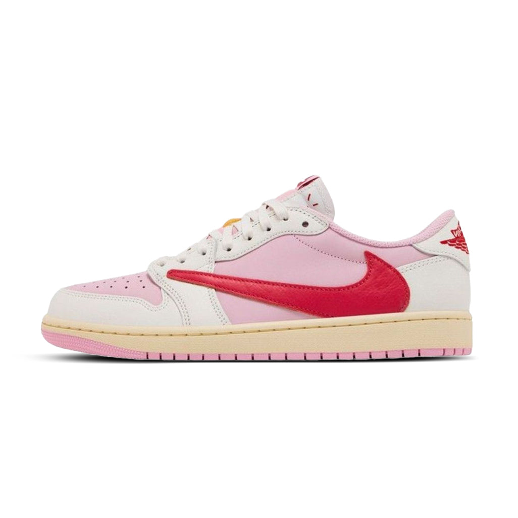 Air Jordan 1 Retro Low OG SP Travis Scott Sail Tropical Pink