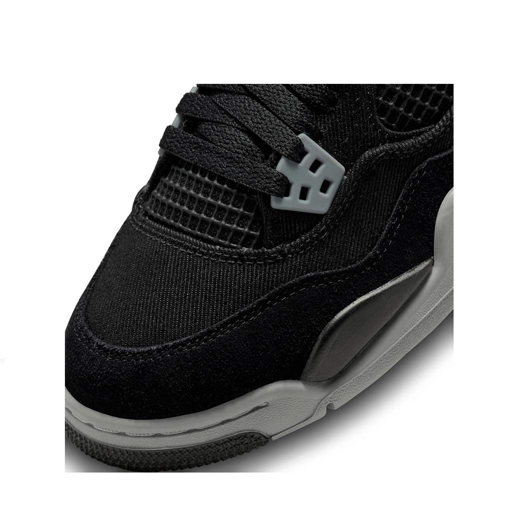 Air Jordan 4 Retro Black Canvas GS