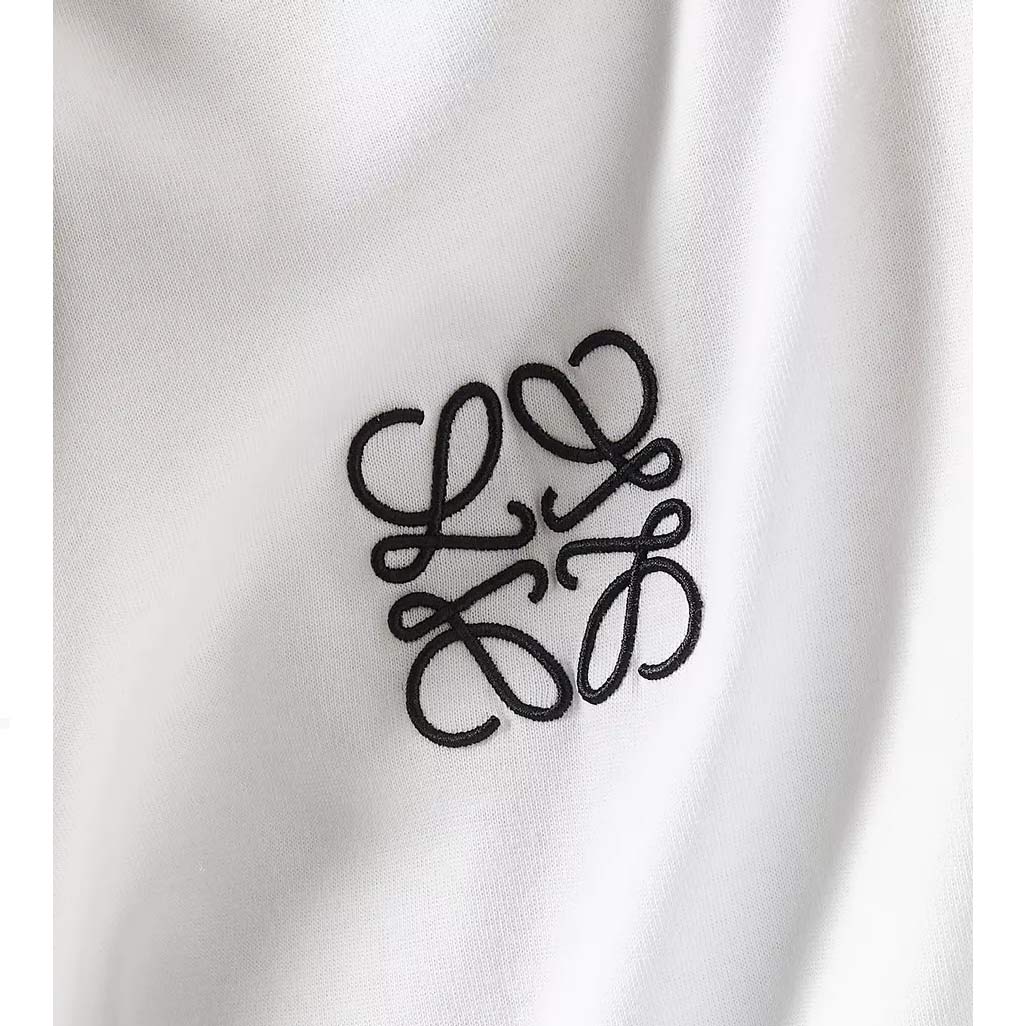LOEWE Anagram Cotton T-shirt White