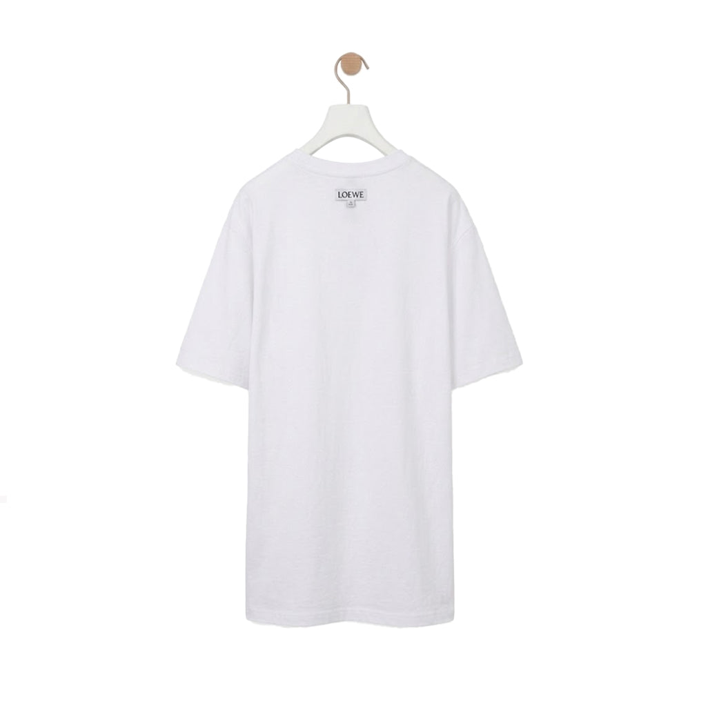 LOEWE Relaxed Fit Pocket T-Shirt White