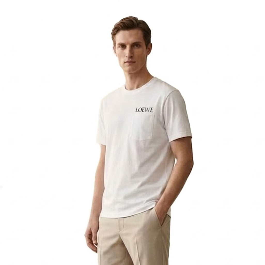 LOEWE Relaxed fit T-shirt in cotton White